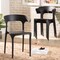 Baxton Studio Gould Modern Transtional Black Plastic Dining Chair Set , PK4 193-4PC-12024-ZORO - alternate 1